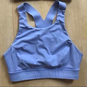 Lululemon Fast n Free bra— Perriwinkle, Size 8